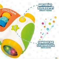 CYC Binoculares Para bebe con Luz y Sonido Didactico Juguete de Importación QF366-048