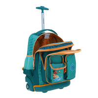 Mochila Chenson Con Ruedas Y Luces Led Disney Princesa Moana Escolar Primaria PR70399-T Hei