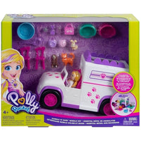 Set De Juego Polly Pocket Hospital Móvil De Animalitos GFR04 Mattel