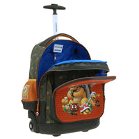 Kit Chenson Thorin Mario Bowser Mochila Ruedas, Lonchera y Lapicera MB66594-A_Set