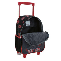Mochila Chica Kinder Preescolar Con Ruedas Chenson Miles Morales Marvel ROCT MM70868-3
