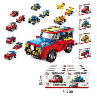 CYC Bloques Para Armar Auto Carro Juguete de Importación SH22038472