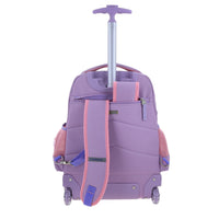 Mochila Chenson Con Ruedas Y Luces Led Disney Princesas Ariel Escolar Primaria PR70635-V Stardust