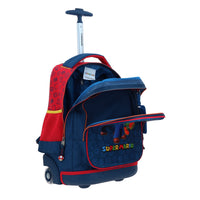 Mochila Grande Con Ruedas Y Luces Led Chenson Mario Bros Yoshi MB70378-9 Gronshi