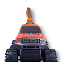 CYC Camioneta Friccion Rescate Con Escalera Telescopica Juguete De Importacion B1032347