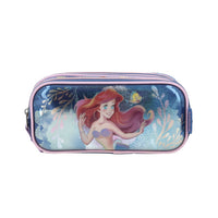 Lapicera Estuche Chenson Triple Cierre Disney Princesas Ariel PR70154-9 Agry