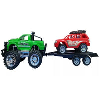 CYC Camioneta Pick Up Con Remolque Carro De Friccion Juguete de Importacion HP1052650