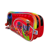FM Lapicera Escolar Estuche Lady Bug Miraculus