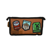 Lapicera Estuche Escolar Chenson Minecraft Pexel MC66286-B