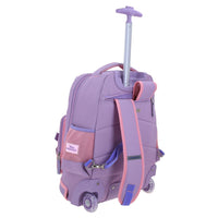 Mochila Chenson Con Ruedas Y Luces Led Disney Princesas Ariel Escolar Primaria PR70635-V Stardust