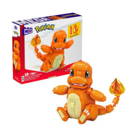 Mega Construx Pokemon Jumbo Charmander 750 Pzs Mattel HHL13