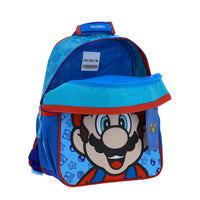 Kit Chenson Flep Mario Bros Mochila Chica Lonchera Lapicera