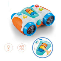 CYC Binoculares Para bebe con Luz y Sonido Didactico Juguete de Importación QF366-048