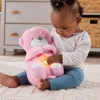 Fisher-Price Baby Juguete para Bebés Nutria Hora de Dormir Rosa