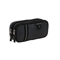 Lapicera Estuche Doble Chenson Escolar Chey Gris