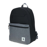 Mochila Grande Chenson 1818 Juvenil Coleccion Colors Negro Gris 1865572-2