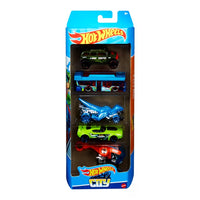 Vehículo Hot Wheels Paquete 5 Autos Varios Modelos 01806 Mattel