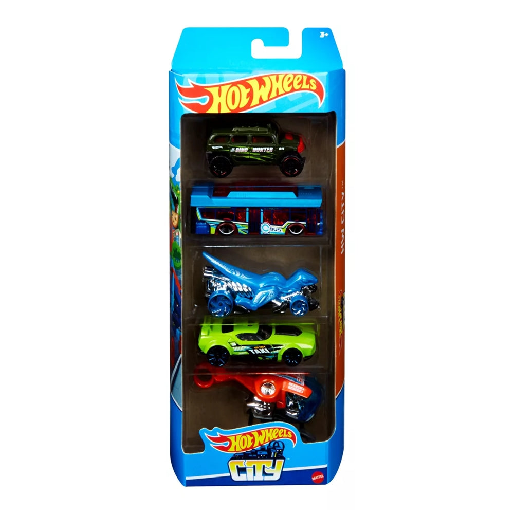 Vehículo Hot Wheels Paquete Autos Varios Modelos 01806 Mattel