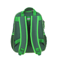 Mochila Chica Chenson Preescolar Kinder Minecraft Creeper Texturizado Mc65588-g Coleccion Brock Color Verde Diseño De La Tela Mc65772-9