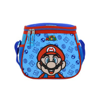 Kit Chenson Flep Mario Mochila Ruedas Chica Lonchera Lapicera