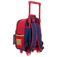 Mochila Chica Kinder Con Ruedas Chenson Mario Bros MB70377-9 Gronshi