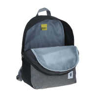 Mochila Grande Chenson 1818 Juvenil Coleccion Colors Negro Gris 1865572-2