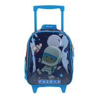 Mochila Con Ruedas Chica Chenson Preescolar Kinder Pocoyo Aut PY65986-9