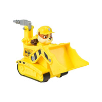 Carro Paw Patrol Vehiculo Basico con Cachorro Spin Master Rubble 6071153