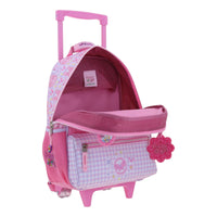 Mochila Con Ruedas Mediana Escolar Chenson Happy Girl Lepin HG66563-P