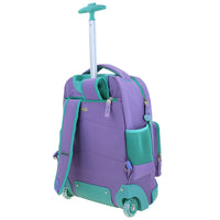 Mochila Chenson Con Ruedas Y Luces Led Disney Princesas Ariel Escolar Primaria PR70270-V Deeper
