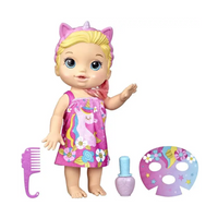 Baby Alive Muñeca Bebe Día De Spa Unicornio F3564 Hasbro