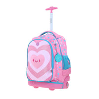 Mochila Chenson Con Ruedas Y Luces Led Happy Girl HG71035-P JART