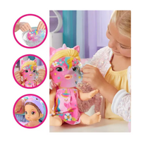 Baby Alive Muñeca Bebe Día De Spa Unicornio F3564 Hasbro