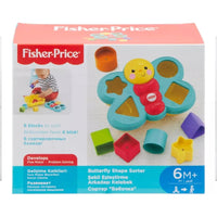 Fisher Price Mariposa Primeros Bloques Del Bebe CDC22 Mattel