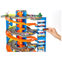 Pista De Vehículos Hot Wheels City Mega Garage GNL70 Mattel