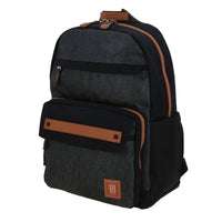 Mochila Escolar Grande Juvenil Porta Laptop Chenson 1818 Steel 1870636-3
