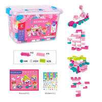 CYC Bloques Para Niña 200 pzas Juguete De Importacion HP1160955