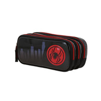 Lapicera Triple Estuche Escolar Chenson Spiderman Miles Morales FOSTER MM71019-2