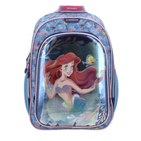 Mochila Grande Escolar Chenson Disney Princesas Ariel PR70152-9 Agry