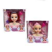 CYC 1 Cabeza de Muñeca Princesa Para Peinar Juguete Importacion HT88313