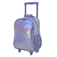 Mochila Chica Chenson Con Ruedas Preescolar Kinder Disney Princesas Sirenita Sia PR70613-V