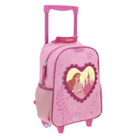 Mochila Chica Chenson Con Ruedas Preescolar Kinder Princesas Ariel PR70195-P BFF