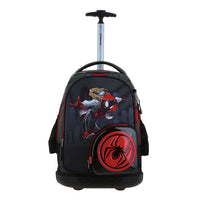 Mochila Escolar Grande Con Ruedas Y Luces Led Chenson Miles Morales Marvel FOSTER MM71020-2