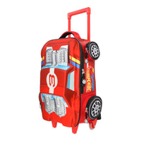 Mochila Con Ruedas Hot Wheels En Forma de Carro Yadatex