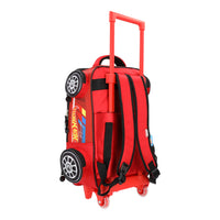 Mochila Con Ruedas Hot Wheels En Forma de Carro Yadatex