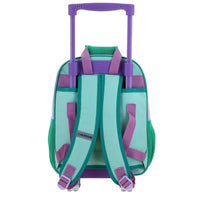 Mochila Chica Chenson Con Ruedas Preescolar Kinder Princesas Ariel PR70466-T Luriel