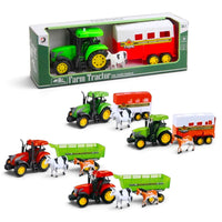 CYC Tractor De Granja Con Luz Y Sonido Juguete Importacion