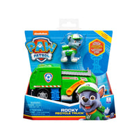 Carro Paw Patrol Vehiculo Basico con Cachorro Spin Master Rocky 6071153