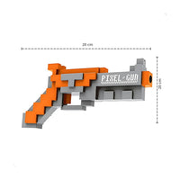 CYC 1 Pistola Pixel Lanza Dardos Juguete de Importación HP1185530