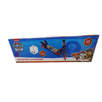 CYC Scooter Paw Patrol Con Luz Plegable 3 Ruedas Juguete de Importacion T371062